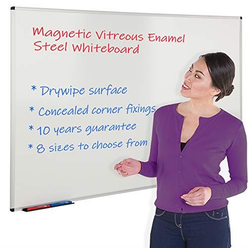 Vitreous Enamel Steel Drywipe Magnetic Whiteboard