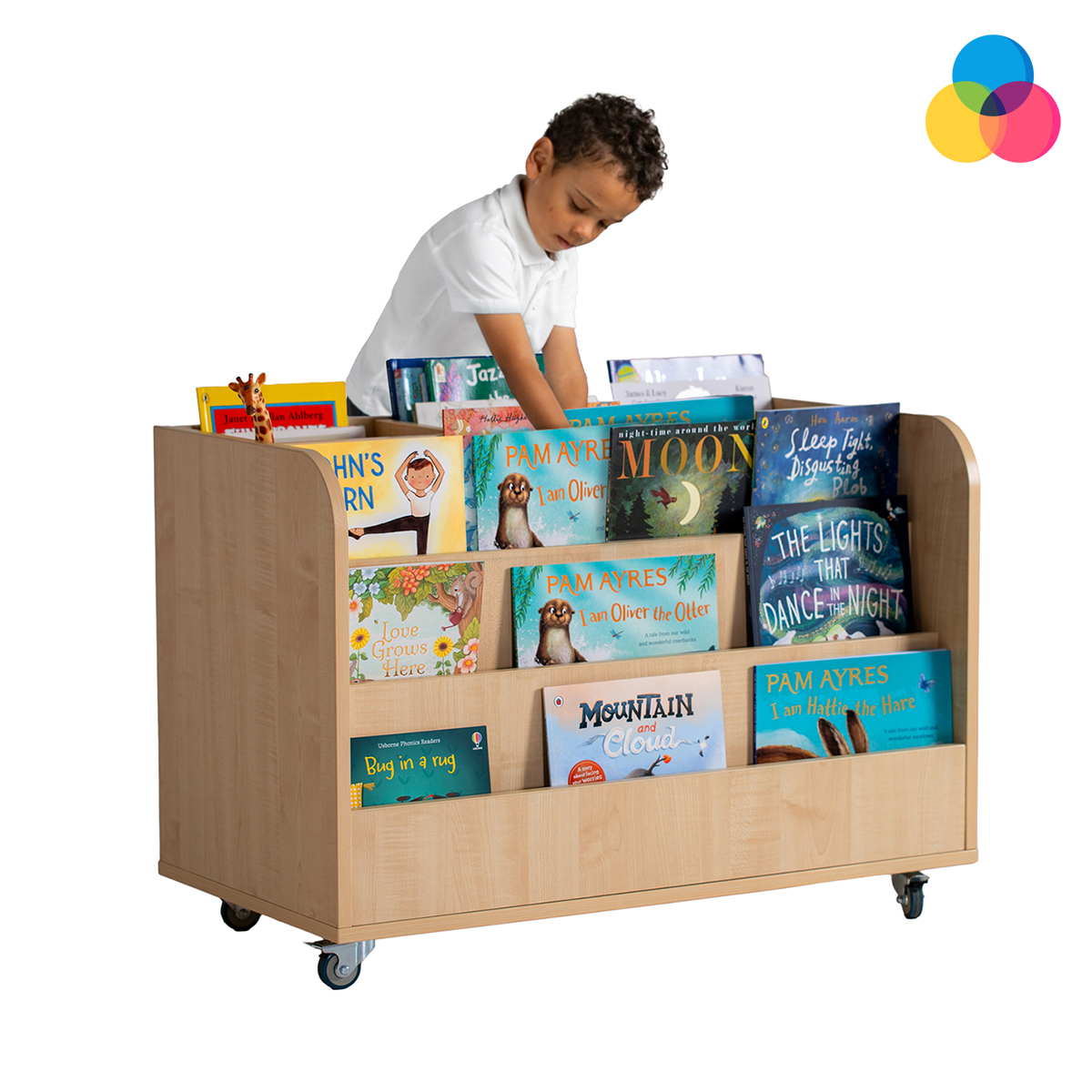 Seedlings® Double-sided Book Display Unit 
