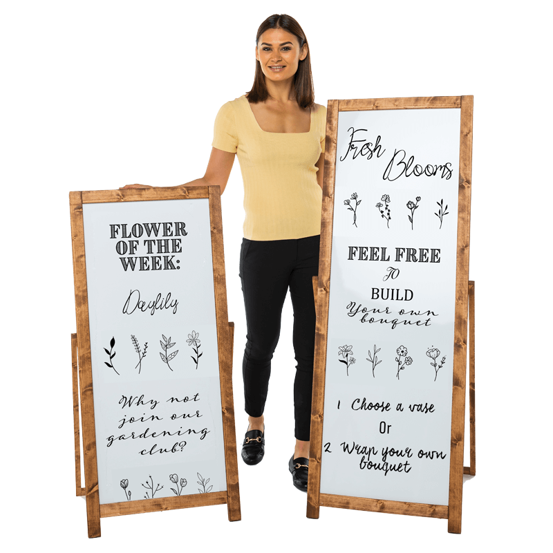 Freestanding Whiteboard