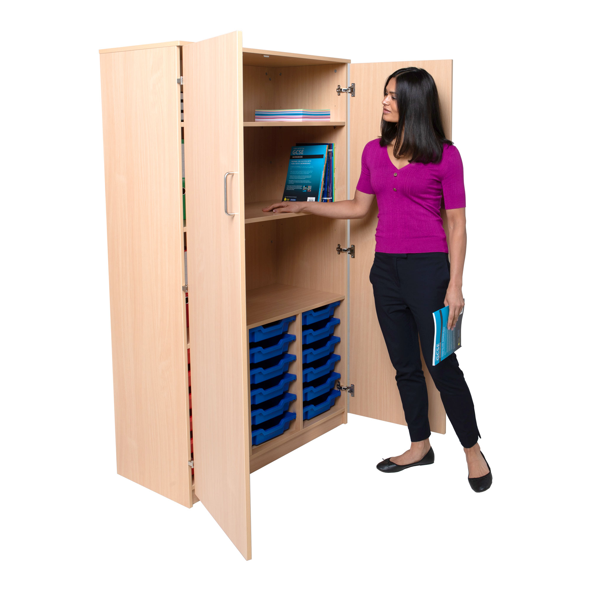 Large Office Lockable Cupboard