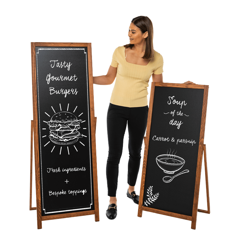 Freestanding Chalkboard