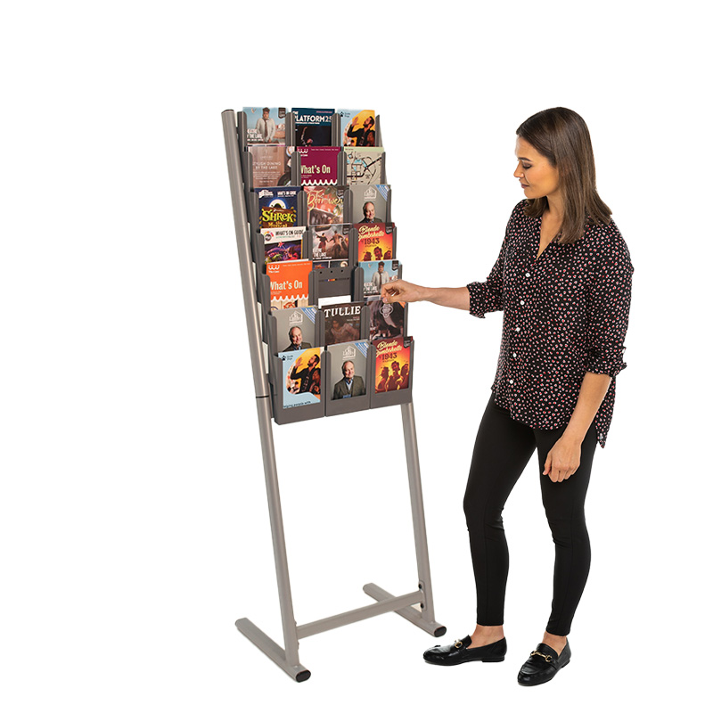 Expanda-Stand™ Coloured Freestanding Dispenser Unit