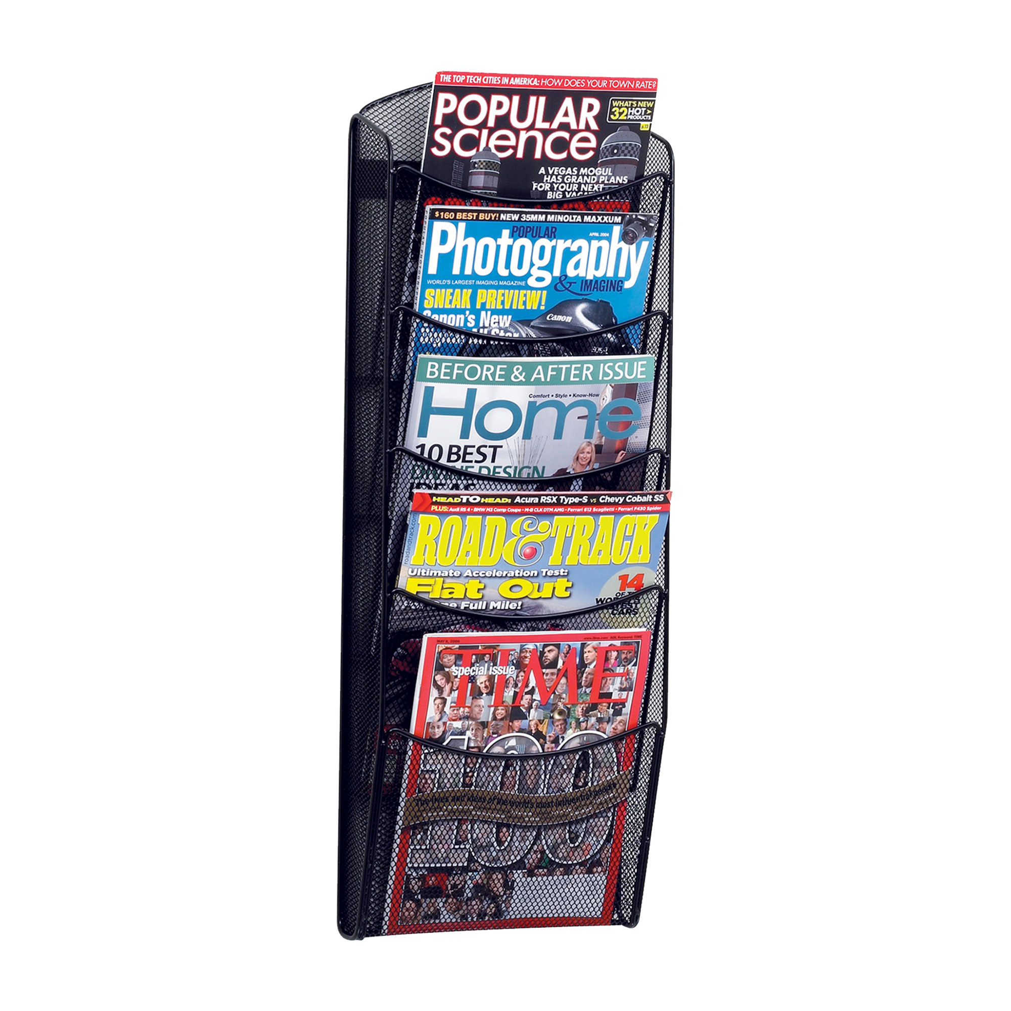Mesh Wall Mounted Leaflet Dispenser