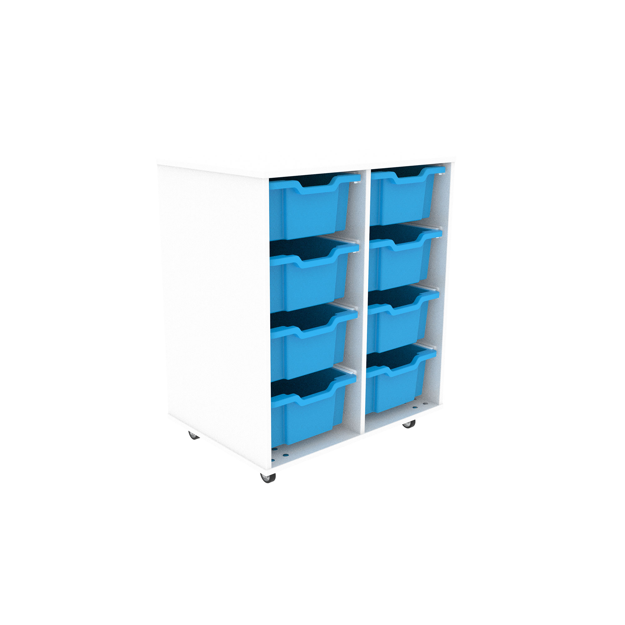 School Tray Storage- 8 Deep Trays