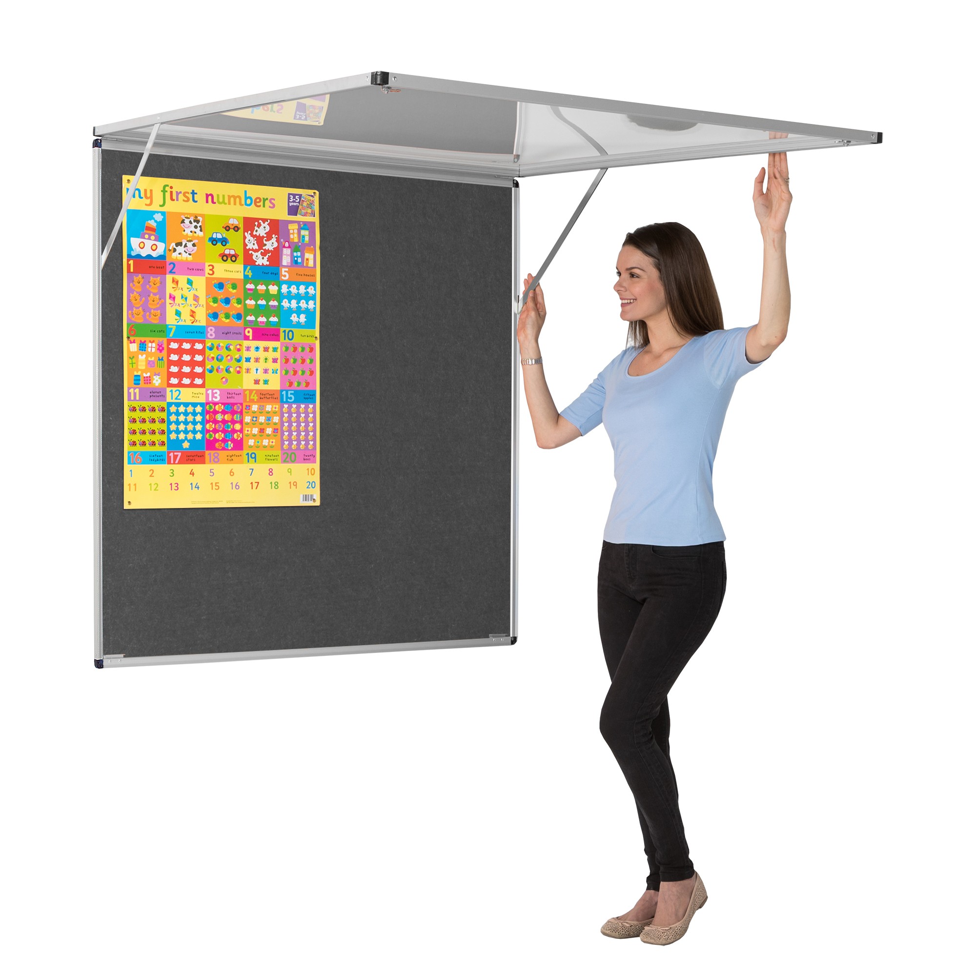 Firewall® Corridor Tamperproof Noticeboard