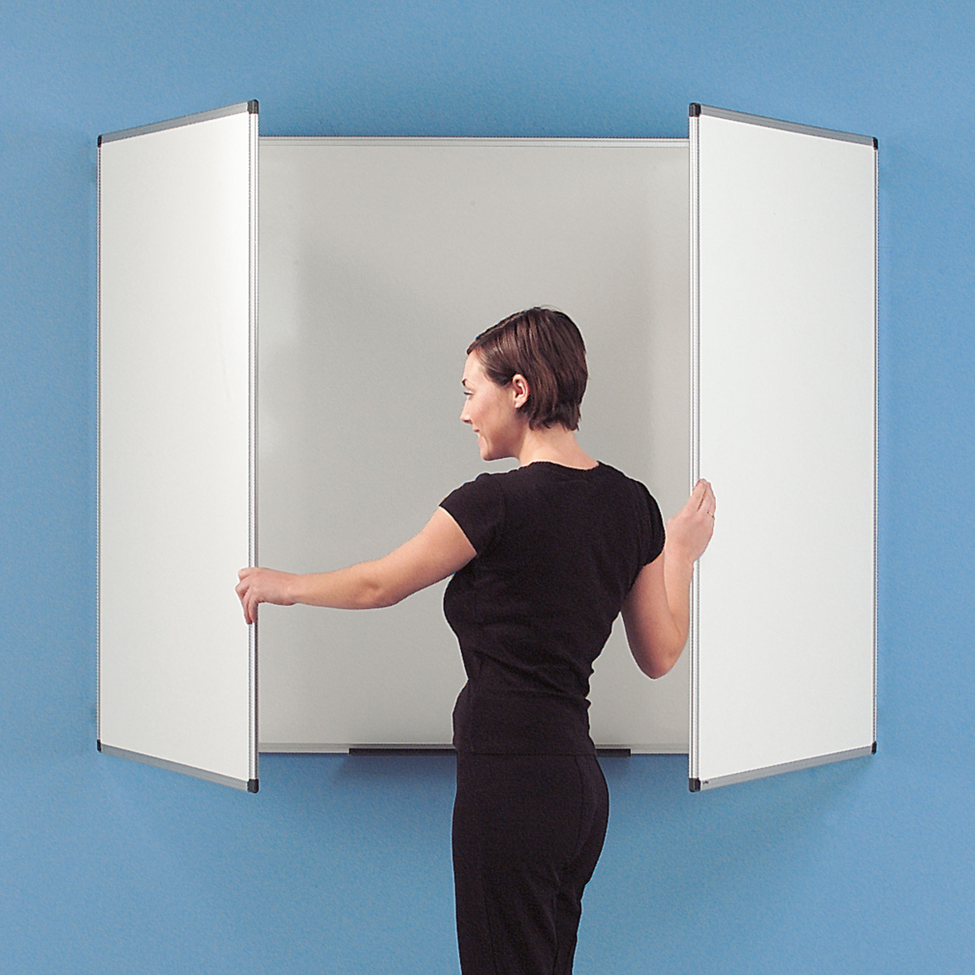 Space Saving Drywipe Confidential Whiteboard