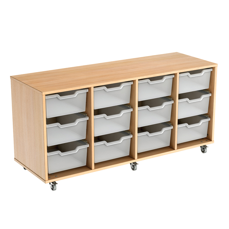 School Tray Storage - 12 Deep Trays