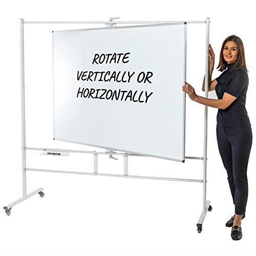 Swing & Tilt Mobile Magnetic Whiteboard