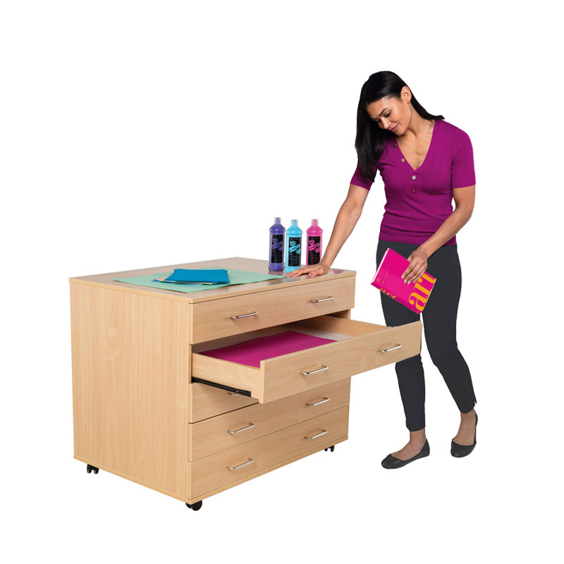 5 Drawer - A1 Plan Storage Chest